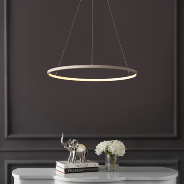 Brice Modern Contemporary Iron Integrated LED Pendant